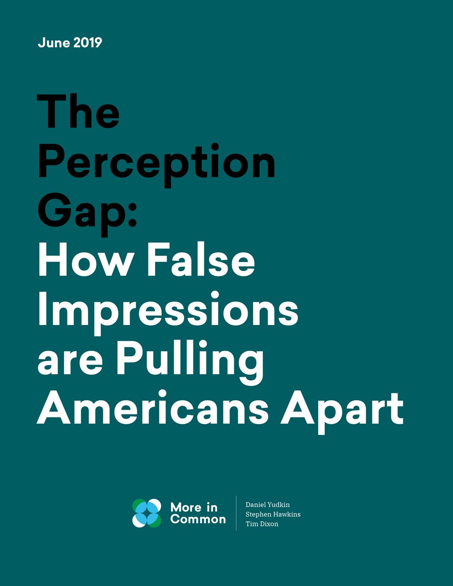 Die Wahrnehmungslücke: Wie falsche Wahrnehmungen die Amerikaner spalten.