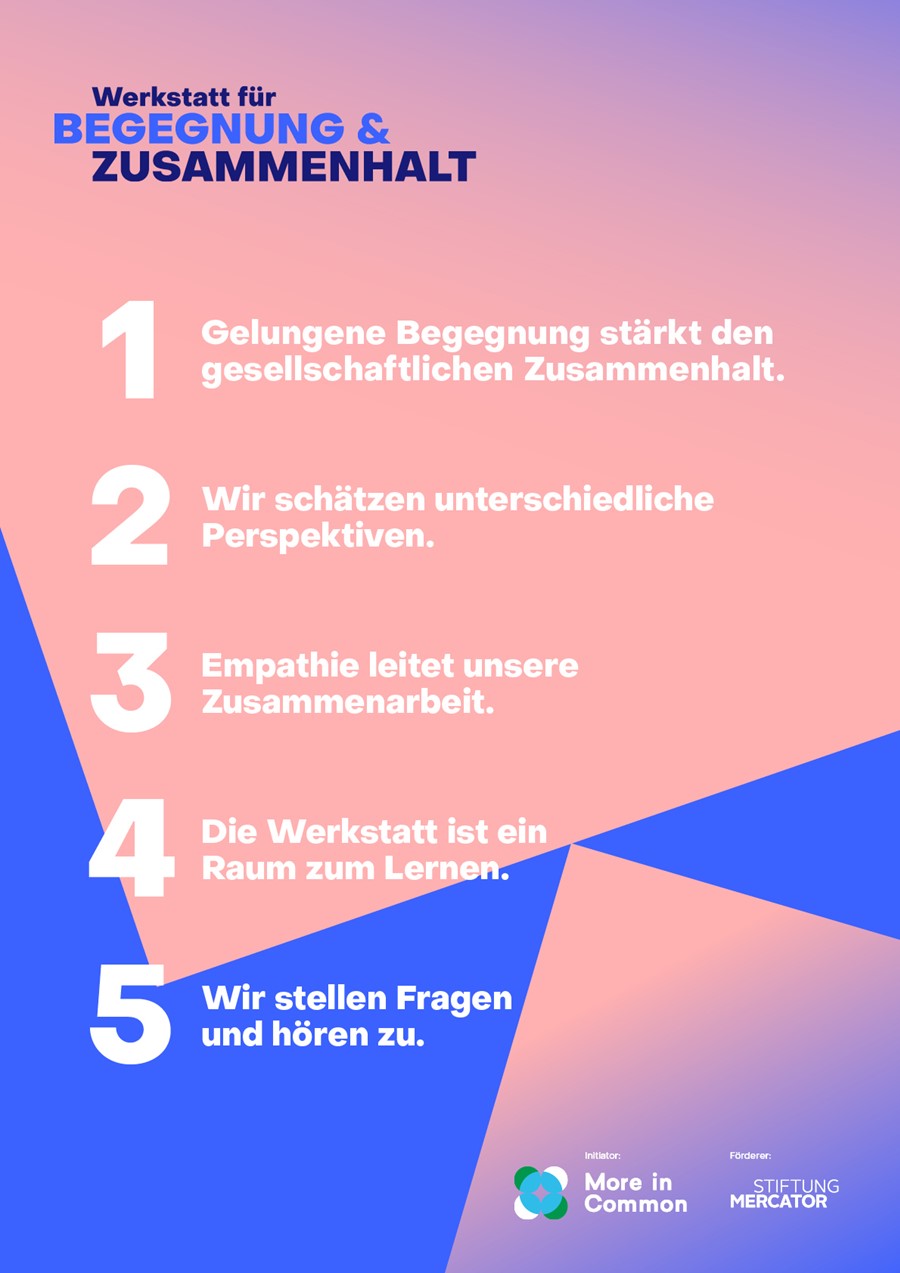 More In Common Werkstatt Begegnung Poster Manifest Web