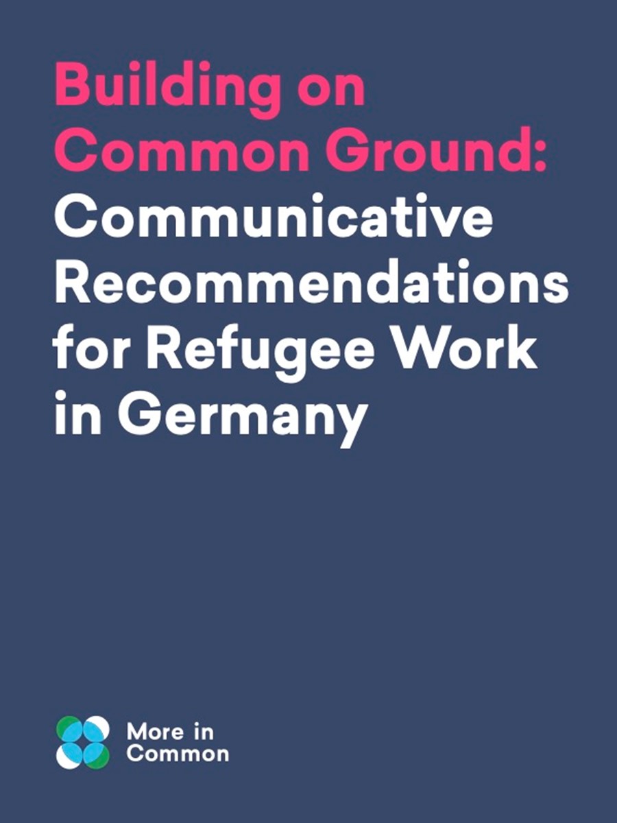 Building on Common Ground: Communicative Recommendations for Refugee Work in Germany