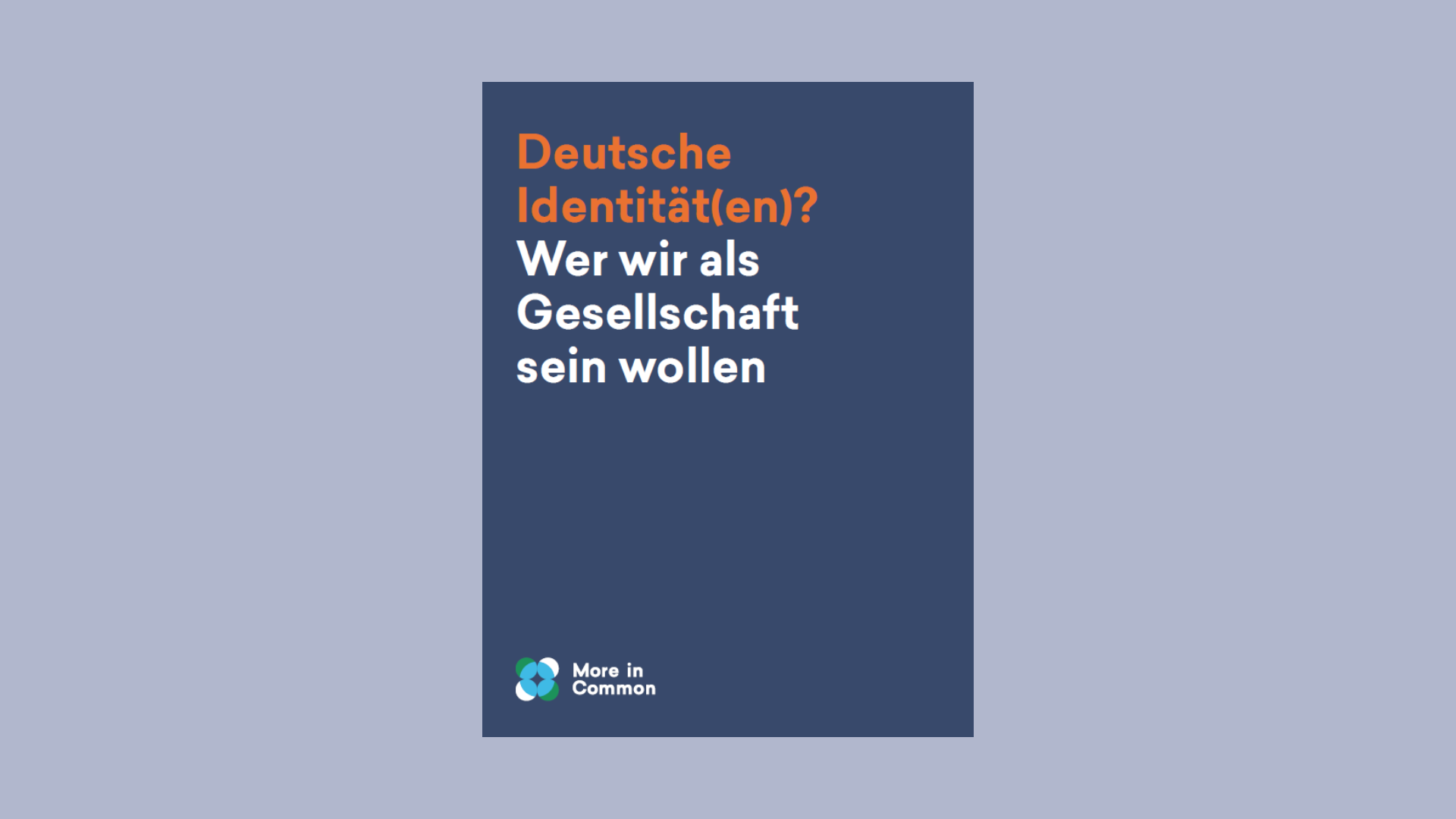 Cover der Studie 